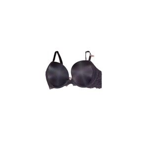 🆕 Victoria’s Secret “Dream Angels” Lacy Grey Push Up Bra - Size 36D / D36